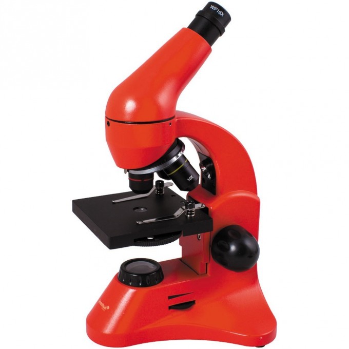 Микроскоп LEVENHUK Rainbow 50L PLUS Orange\Апельсин 69055